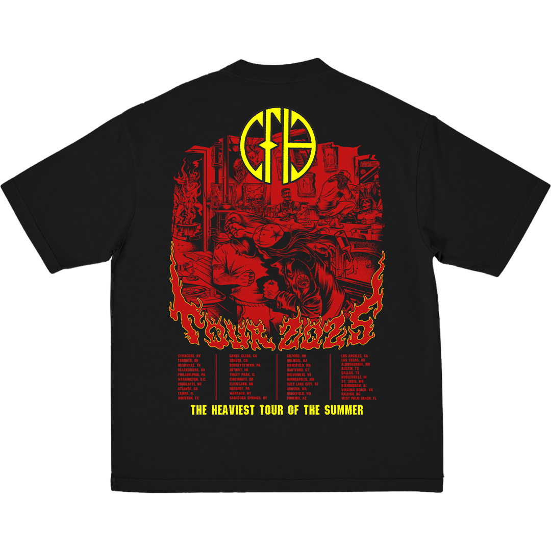 CFH 2025 Tour T-Shirt Back