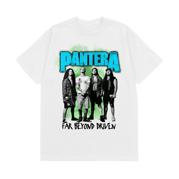 Pantera - Walk Distressed White - T-Shirt