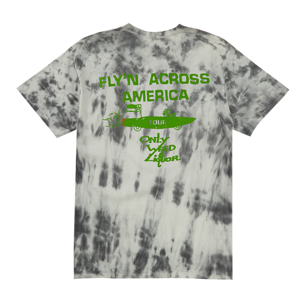 Fly'n Across America Tie Dye T-Shirt Back
