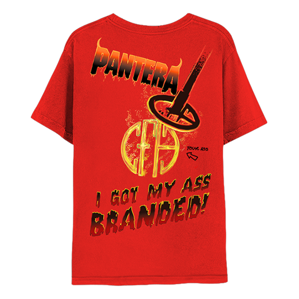 I Got My Ass Branded Red T-Shirt Back