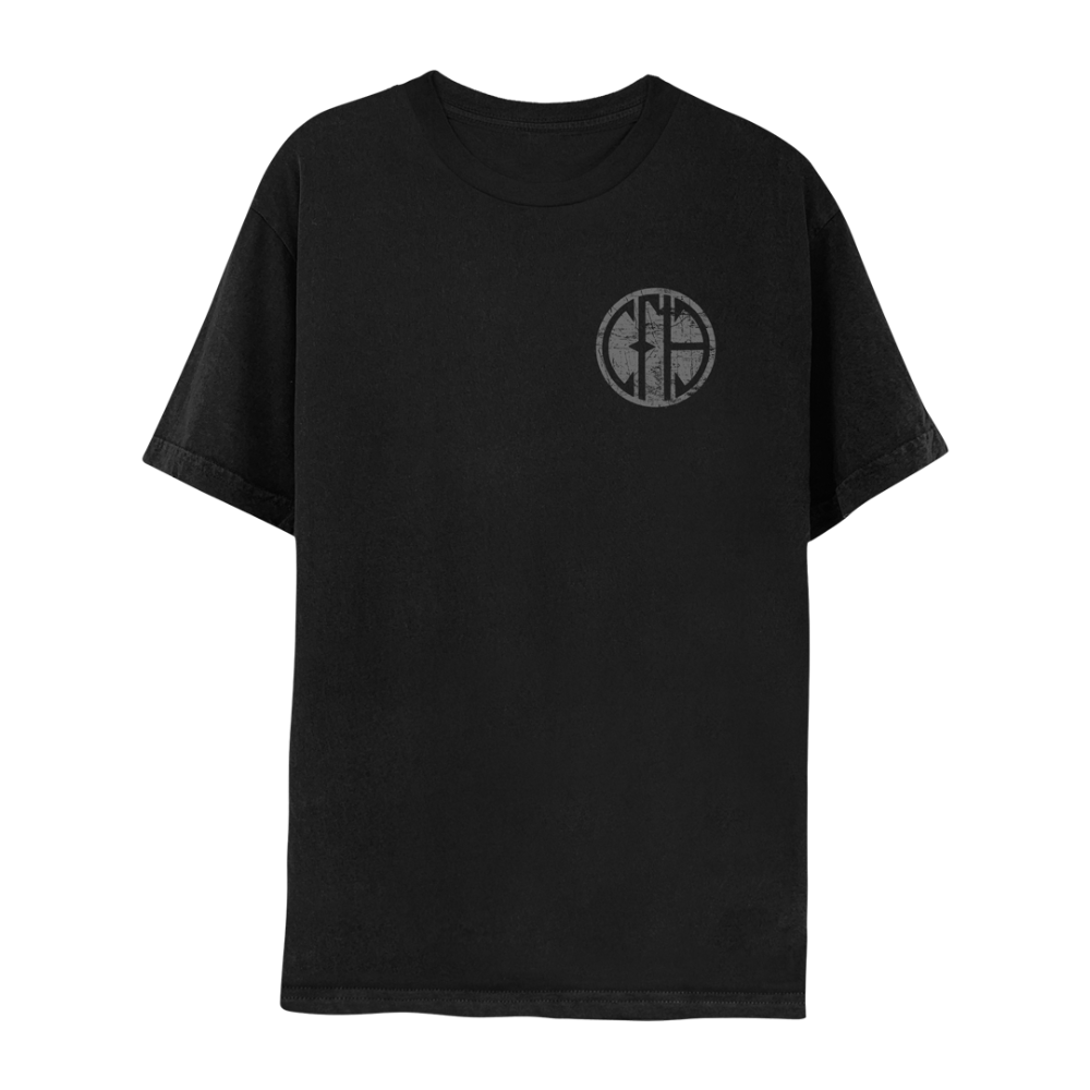 Cowboys From Hell Patch Look T-Shirt Front