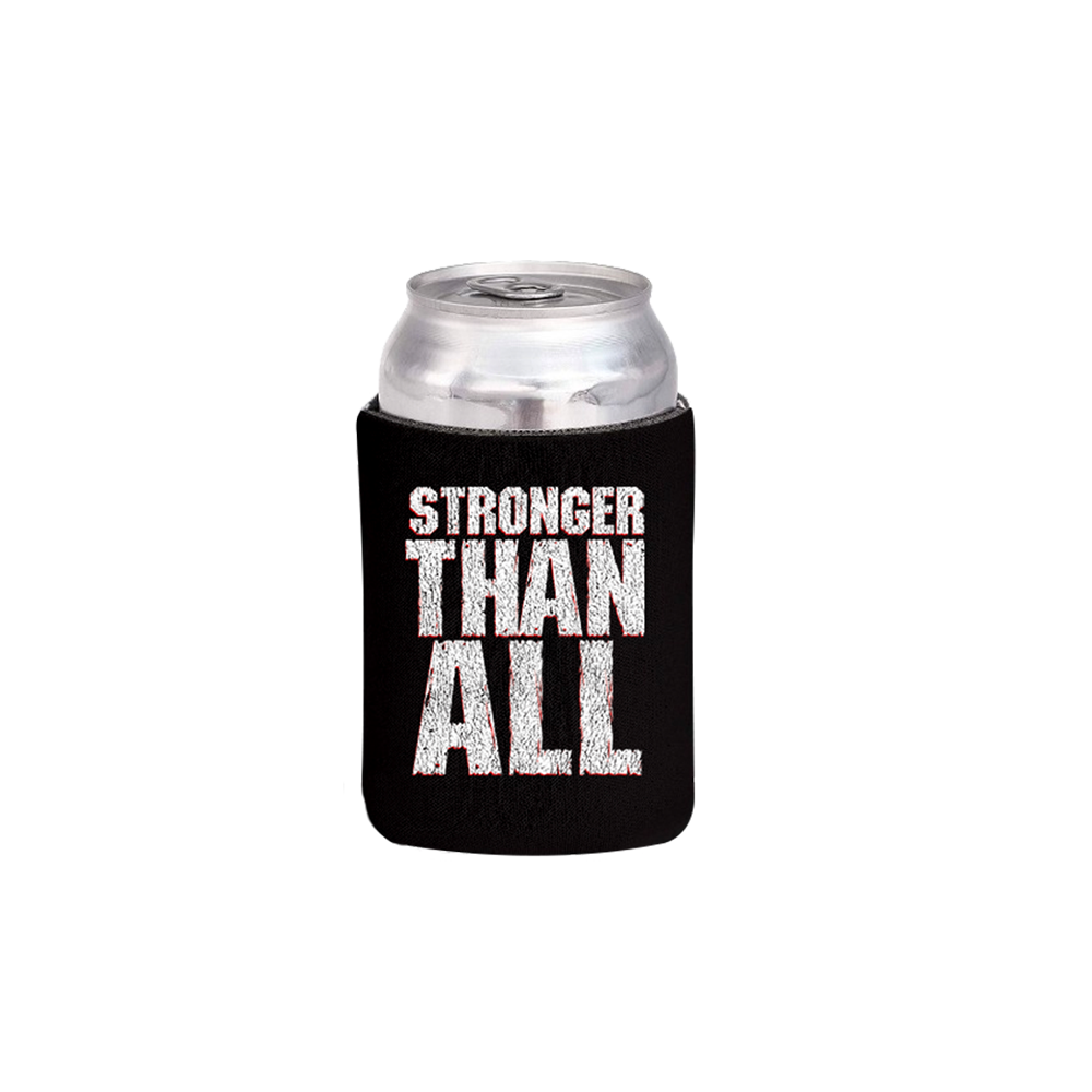 Stronger Than All Black Drink Holder Back
