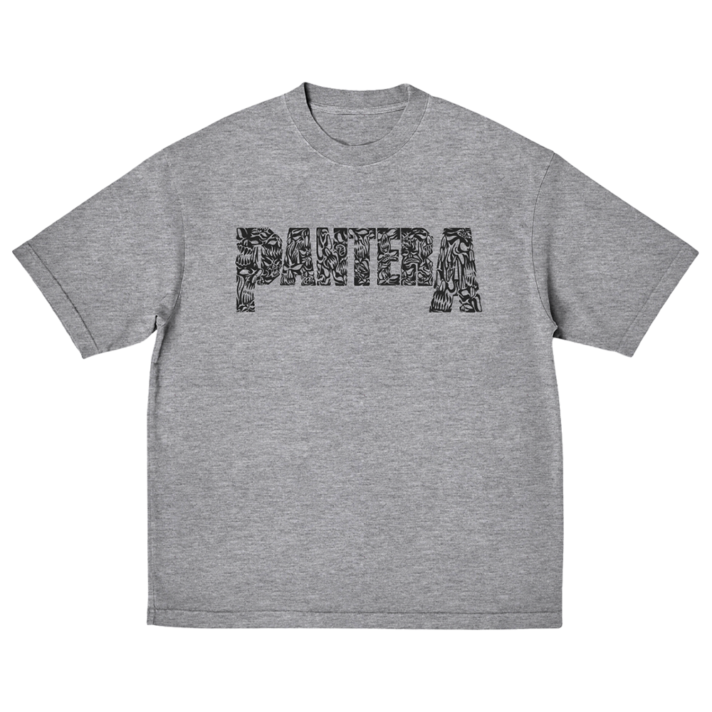 Pantera Official White Logo T-Shirt Pantera Official White Logo T-Shirt