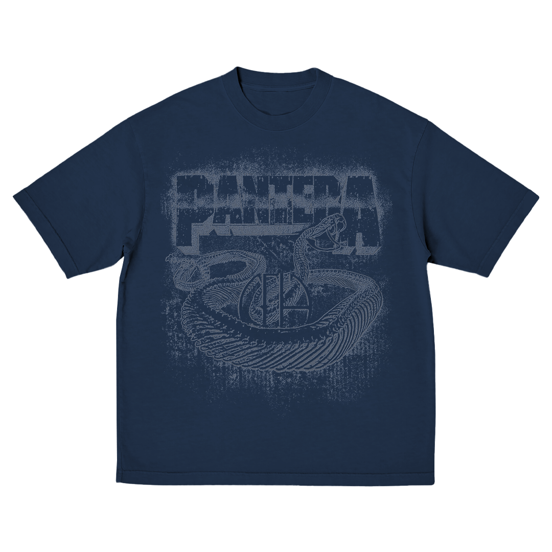 Navy Snake CFH 2025 Tour T-Shirt Front