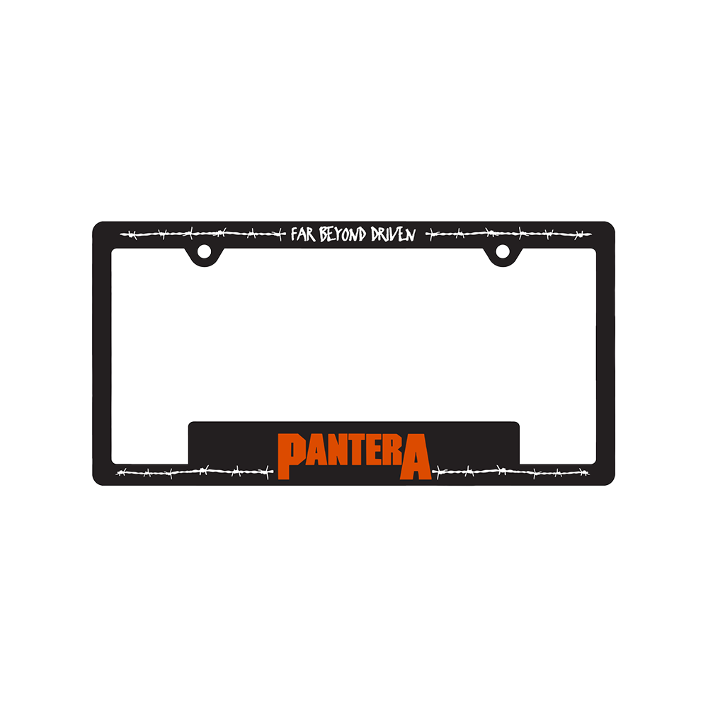 Far Beyond Driven License Plate Frame