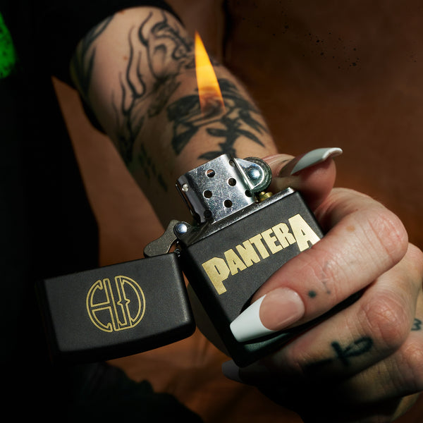 cafeteria Sightseeing afslappet CFH Zippo Lighter – Pantera Official Store