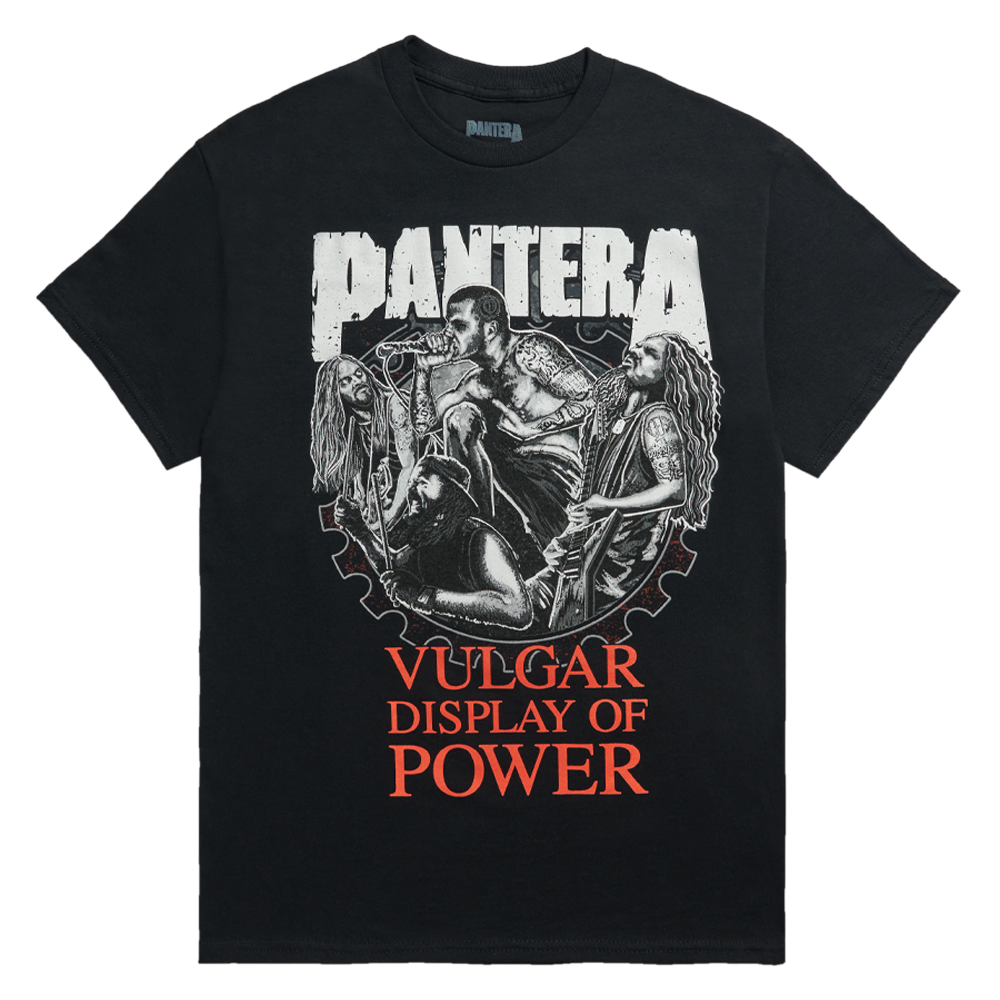 Vulgar Display of Power Band Illustration T-Shirt