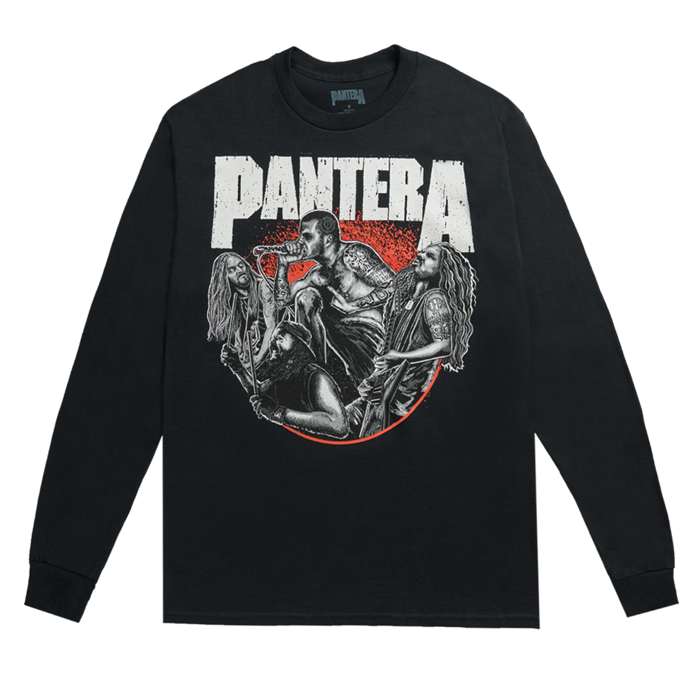 30 Vulgar Years Band Illustration Long Sleeve Shirt Pantera Official Store