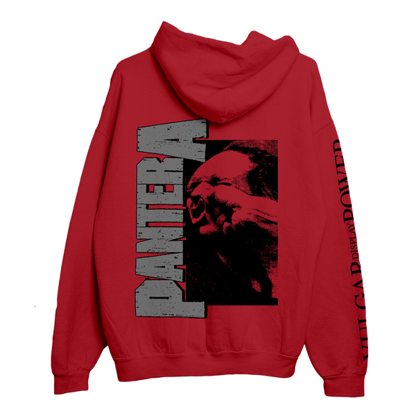 Red best sale hoodie shirt