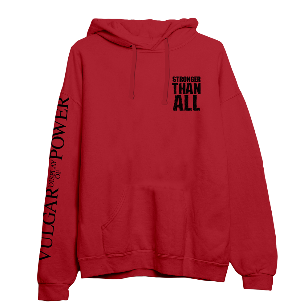 Stronger Than All Red Hoodie Pantera Official Store