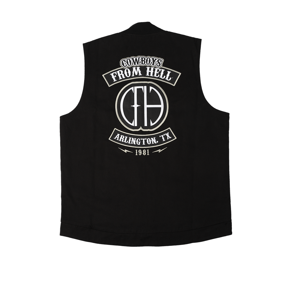 Cowboys From Hell Vest Back