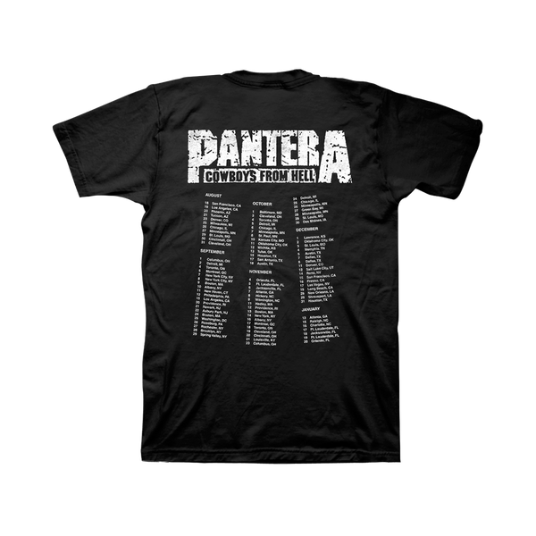 Cowboys From Hell Tour T-Shirt – Pantera Official Store