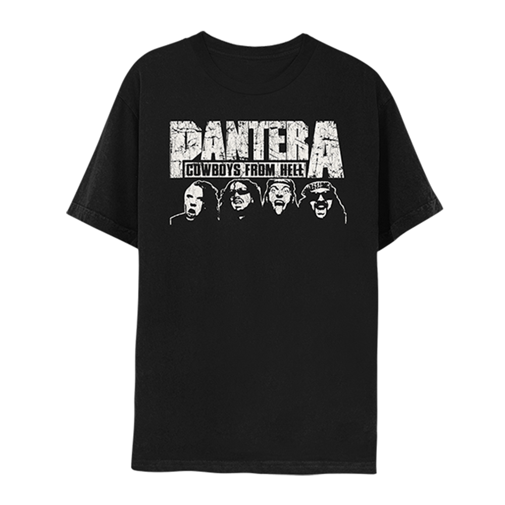 Cowboys From Hell World Tour 2023 Black T-Shirt – Pantera Official Store