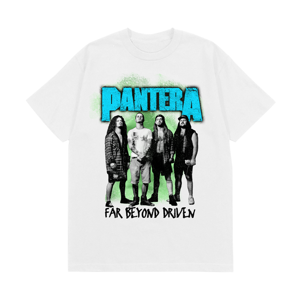 Far Beyond Driven White T-Shirt – Pantera Official Store
