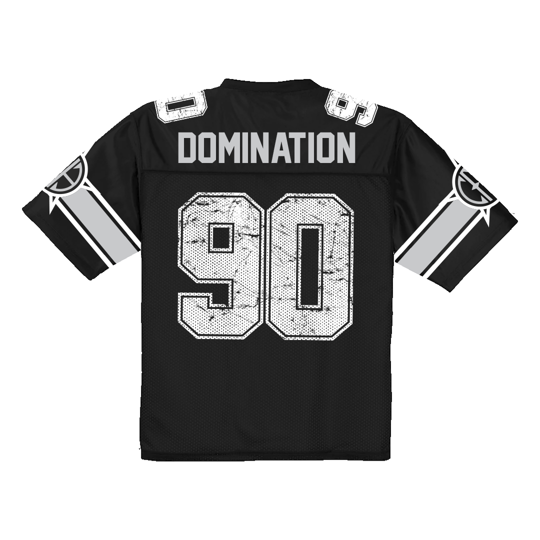 Domination Football Jersey Back