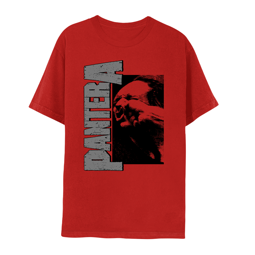 Vulgar World Tour 2024 Red T-Shirt Front