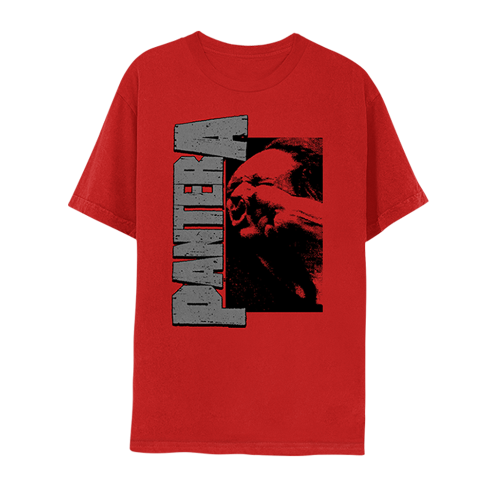 Vulgar World Tour 2023 Red T-Shirt Front