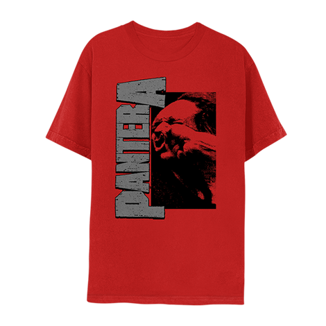 Vulgar World Tour 2023 Red T-Shirt Front