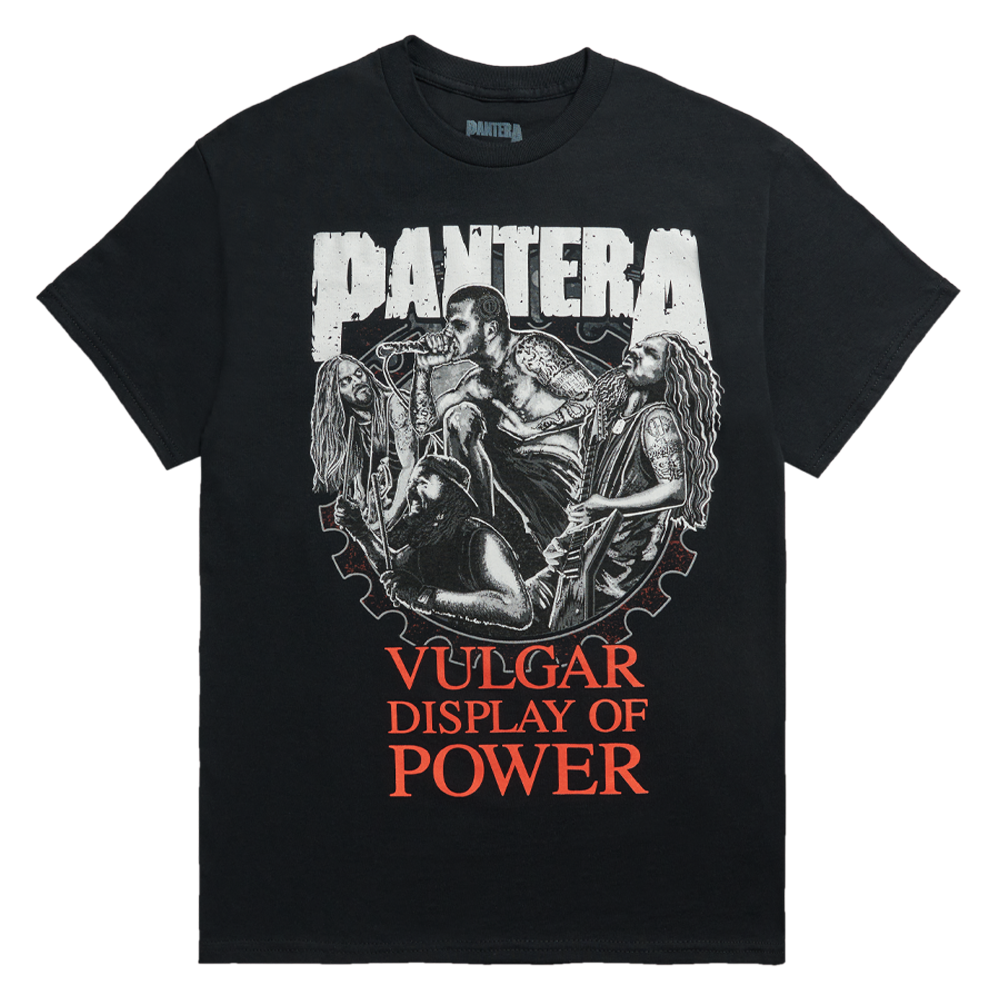 Vulgar Display of Power Band Illustration T-Shirt – Pantera Official Store