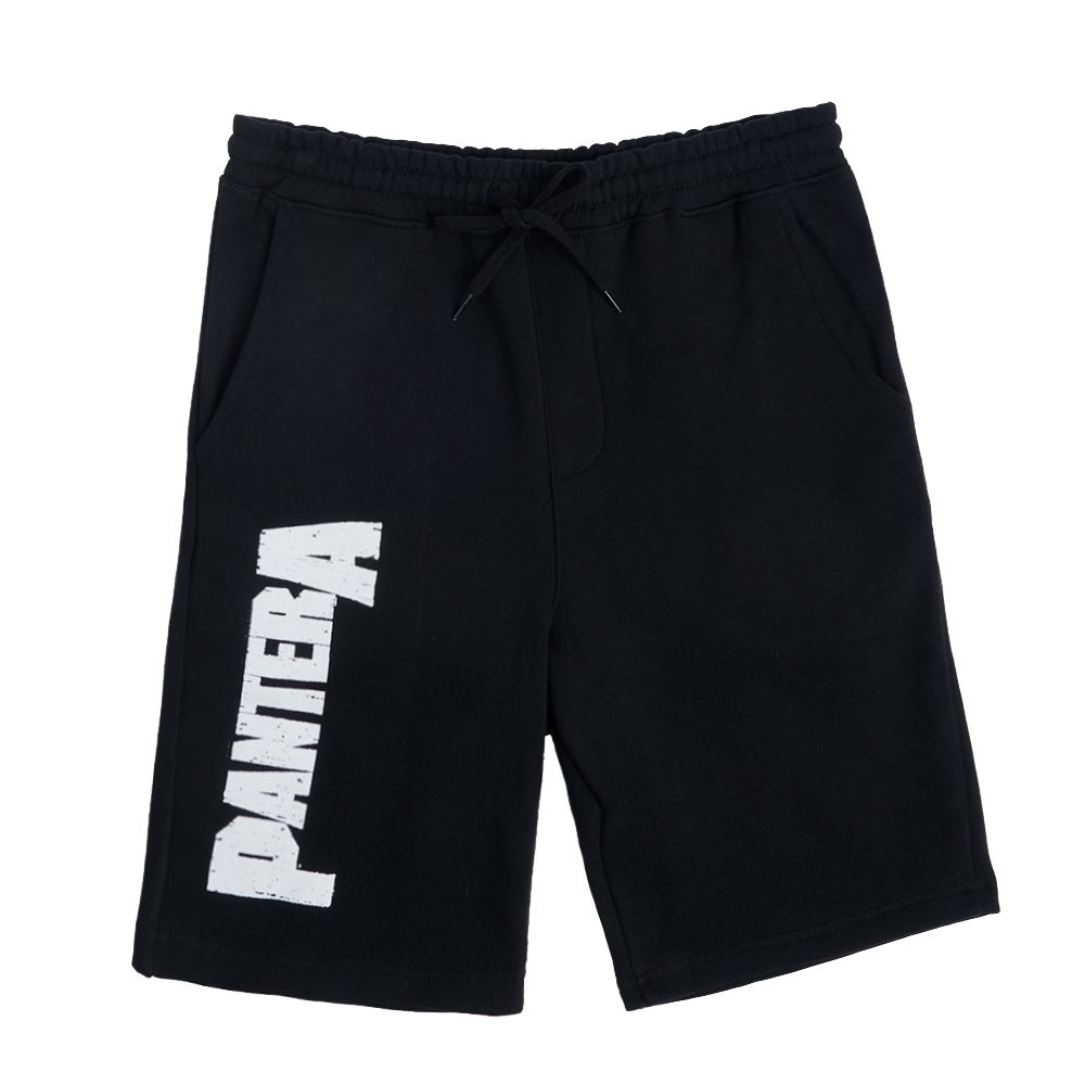 Pantera Logo Shorts Front