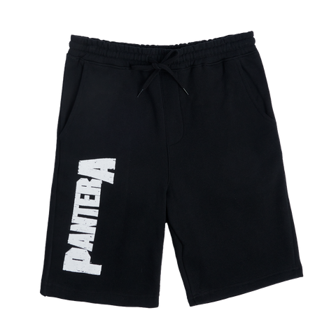 Pantera Logo Shorts Front