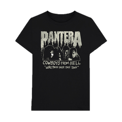 Cowboys From Hell Vintage Flyer T-Shirt – Pantera Official Store