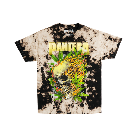 Cannabis Skull Tie Dye T-Shirt