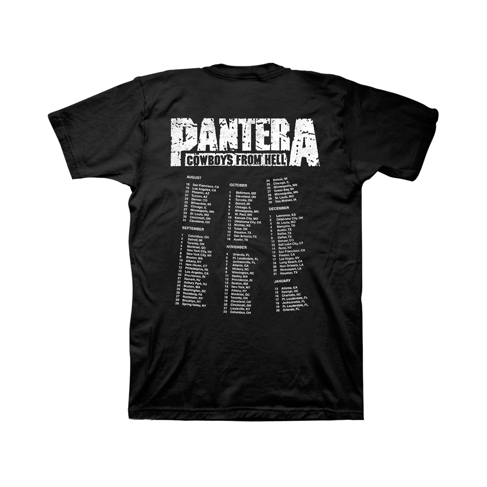 90s PANTERA Cowboys from hell バンドTシャツ Cowboys From Hell Tour T-Shirt - Pantera Official Store